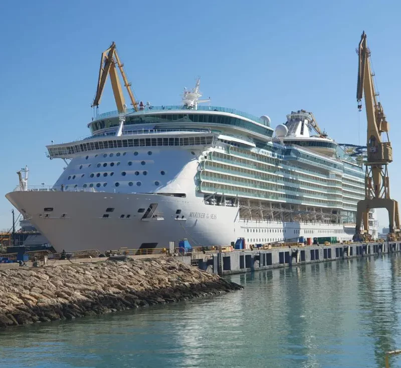 mariner of the seas, burando transport service, cadiz, spain,