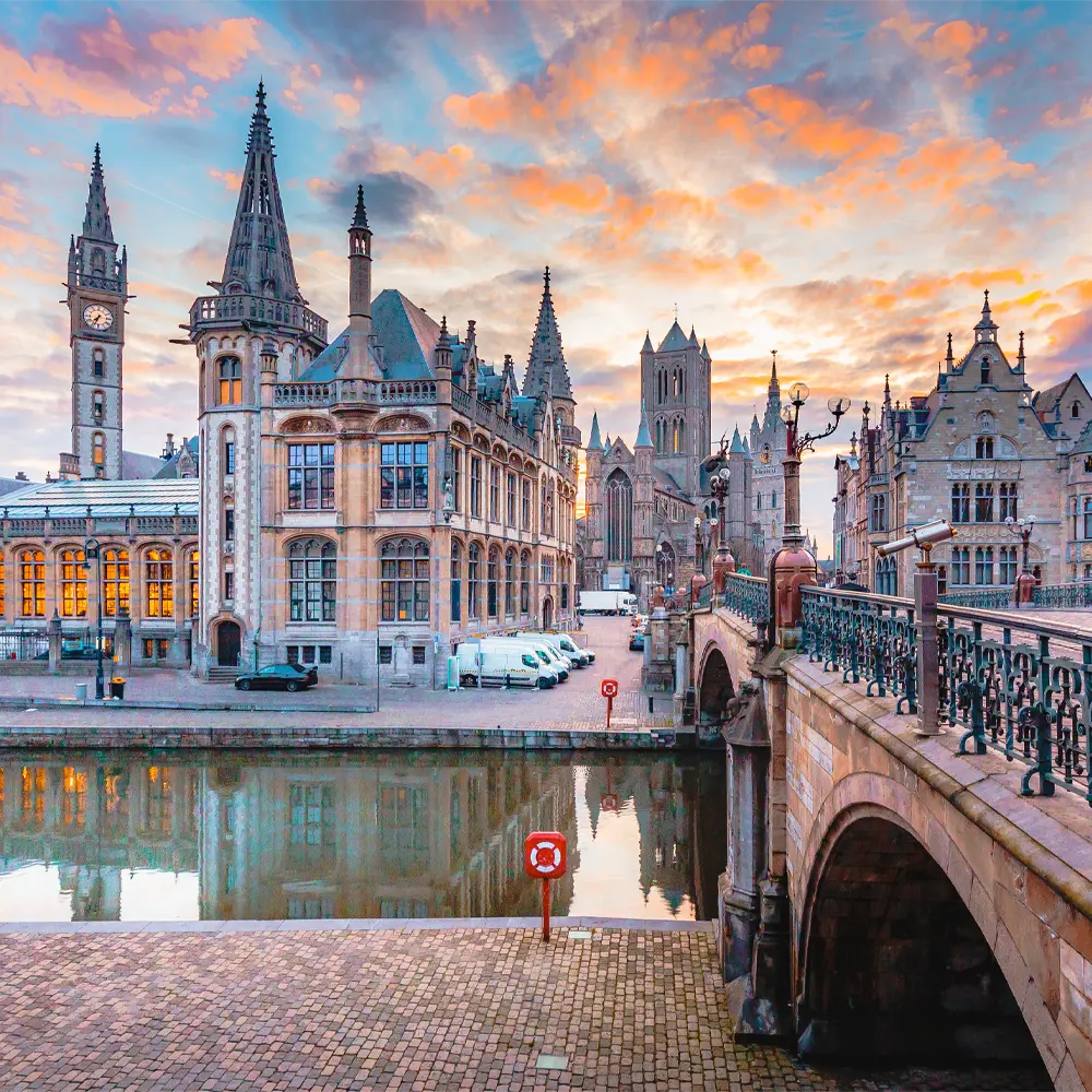 western europe, destinations, burando transport service, port of rotterdam, port of antwerp, multimodal transport, inland shipping